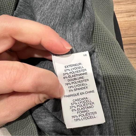 Vuori Mens S Performance Waffle Zip Hoodie Sweatshirt Dusty Pine Green - Picture 12 of 13